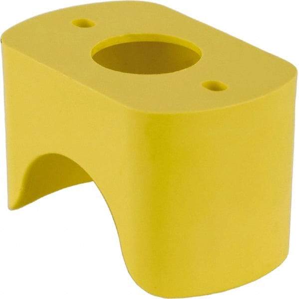 Square D - Pushbutton Switch Guard - Yellow - Industrial Tool & Supply
