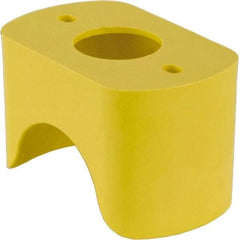 Square D - Pushbutton Switch Guard - Yellow - Industrial Tool & Supply