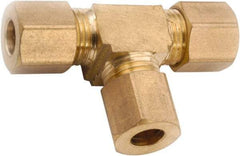ANDERSON METALS - 5/8" OD, Lead Free Brass Union Tee - 150 Max Working psi, Comp x Comp x Comp Ends - Industrial Tool & Supply
