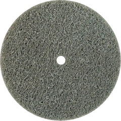 3″ × 1/4″ Non-Woven Unitized Wheel, Series 2, AO - Fine, 1/4″ Arbor Hole - Industrial Tool & Supply