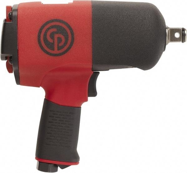 Chicago Pneumatic - 3/4" Drive, 6,500 RPM, 1,217 Ft/Lb Torque Impact Wrench - Pistol Grip Handle, 12 CFM, 90 psi, 3/8" NPT Inlet - Industrial Tool & Supply