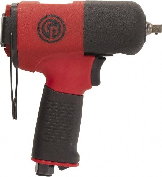 Chicago Pneumatic - 3/8" Drive, 11,500 RPM, 332 Ft/Lb Torque Impact Wrench - Pistol Grip Handle, 8 CFM, 90 psi, 1/4" NPT Inlet - Industrial Tool & Supply