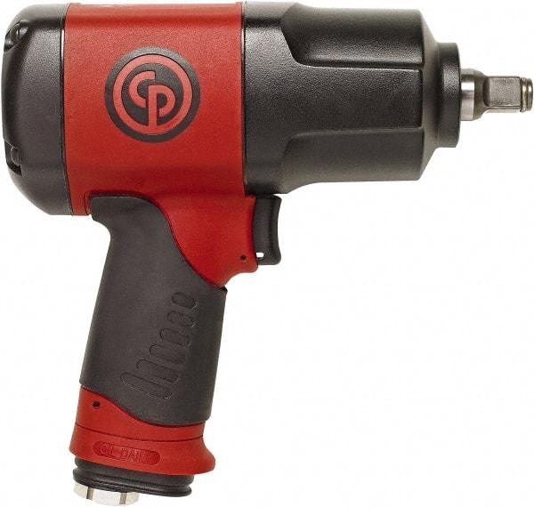 Chicago Pneumatic - 1/2" Drive, 8,200 RPM, 922 Ft/Lb Torque Impact Wrench - Pistol Grip Handle, 5.2 CFM, 90 psi, 1/4" NPT Inlet - Industrial Tool & Supply