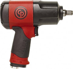 Chicago Pneumatic - 1/2" Drive, 8,200 RPM, 922 Ft/Lb Torque Impact Wrench - Pistol Grip Handle, 5.2 CFM, 90 psi, 1/4" NPT Inlet - Industrial Tool & Supply