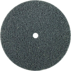 3″ × 1/4″ Non-Woven Unitized Wheel, Series 2, SC - Fine, 1/4″ Arbor Hole - Industrial Tool & Supply
