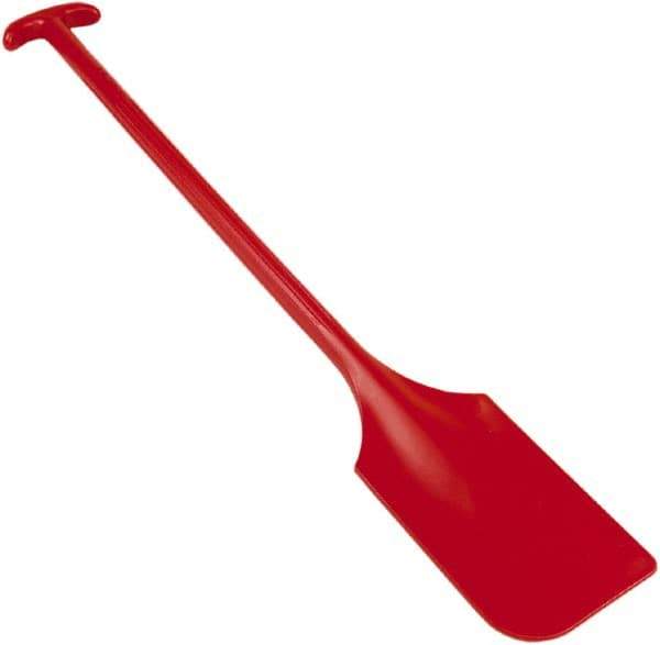 Remco - Red Polypropylene Mixing Paddle without Holes - 40" Overall Length - Industrial Tool & Supply