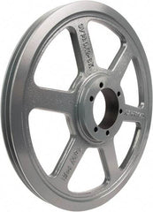 TB Wood's - 2 Groove, 1/2 to 2-15/16 Bore Diam, 13.2" Outside Diam, QD Bushed V Belt Sheave - 13.2 5V Diam Belt Pitch - Industrial Tool & Supply