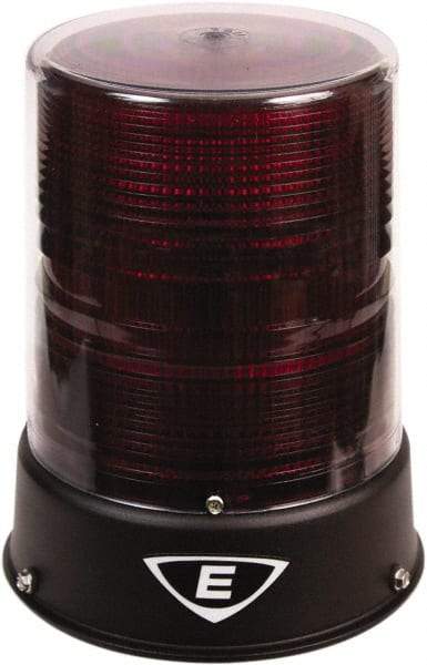 Edwards Signaling - 24 VAC/VDC, 4X NEMA Rated, LED, Magenta, Flashing, Steady Light - 65 Flashes per min, 3/4 Inch Pipe, 6-1/2 Inch Diameter, 8 Inch High, IP66 Ingress Rating, Pipe Mount - Industrial Tool & Supply