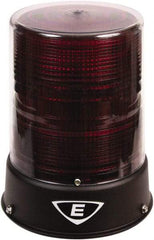 Edwards Signaling - 24 VAC/VDC, 4X NEMA Rated, LED, Magenta, Flashing, Steady Light - 65 Flashes per min, 3/4 Inch Pipe, 6-1/2 Inch Diameter, 8 Inch High, IP66 Ingress Rating, Pipe Mount - Industrial Tool & Supply