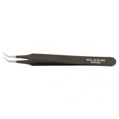 40DEG TAPERED FINE PT TWEEZERS - Industrial Tool & Supply