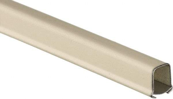 Hubbell Wiring Device-Kellems - 3m Long x 0.85 Inch Deep x 0.76 Inch Wide, Metal Raceway - Continuous Cover, 1 Channel, Ivory, Painted - Industrial Tool & Supply