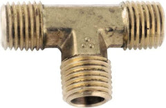 ANDERSON METALS - Class NSF, 3/8" Internal Pipe, Lead Free Brass Union Tee - NPT - Industrial Tool & Supply