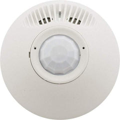 Hubbell Wiring Device-Kellems - 24 VAC/VDC, Indoor Ceiling Mount Infrared and Ultrasonic Sensor - 1-1/2 Inch High - Industrial Tool & Supply