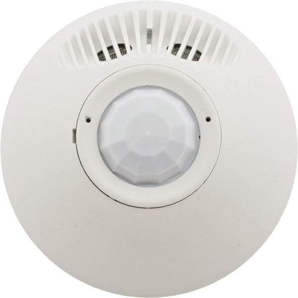 Hubbell Wiring Device-Kellems - 500 Square Ft. Coverage, Infrared and Ultrasonic Motion Sensor Wall Switch - 24 VAC/VDC, White - Industrial Tool & Supply