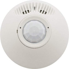 Hubbell Wiring Device-Kellems - 500 Square Ft. Coverage, Infrared and Ultrasonic Motion Sensor Wall Switch - 24 VAC/VDC, White - Industrial Tool & Supply