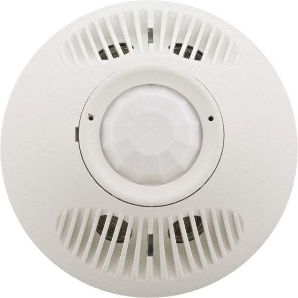 Hubbell Wiring Device-Kellems - 24 VAC/VDC, Indoor Ceiling Mount Infrared and Ultrasonic Sensor - 1-1/2 Inch High - Industrial Tool & Supply