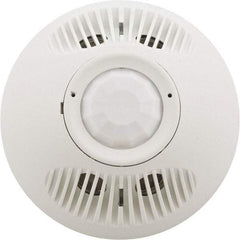 Hubbell Wiring Device-Kellems - 24 VAC/VDC, Indoor Ceiling Mount Infrared and Ultrasonic Sensor - 1-1/2 Inch High - Industrial Tool & Supply