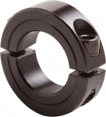 Climax Metal Products - 4-1/2" Bore, Steel, Two Piece Clamp Collar - 5-3/4" Outside Diam, 7/8" Wide - Industrial Tool & Supply