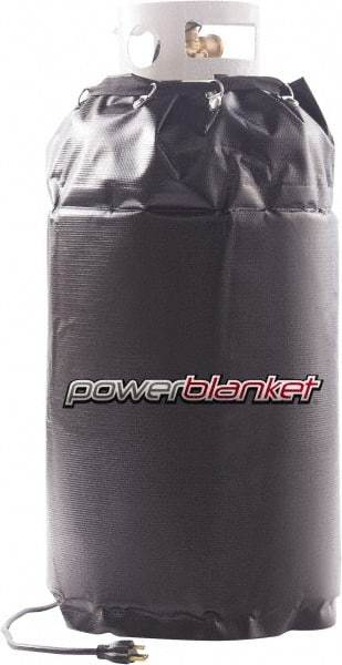 Powerblanket - 45" Long x 20" Wide, Flat, PVC, Standard Heat Blanket - 120 Volts, Flat Back - Industrial Tool & Supply