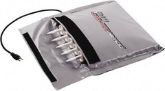 Powerblanket - 24" Long x 13" Wide, Flat, PVC, Caulk Warmer - 120 Volts, Flat Back - Industrial Tool & Supply