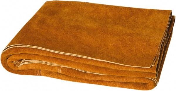 Steiner - 4' High x 3' Wide x 0.06 to 0.08" Thick Leather Welding Blanket - Rust - Industrial Tool & Supply