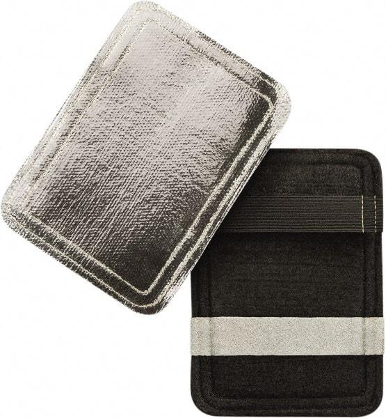 Steiner - Universal Size, Aluminized Fiberglass/Carbonized Fiber, Glove Pad - Unlined, 7-1/2" OAL - Industrial Tool & Supply