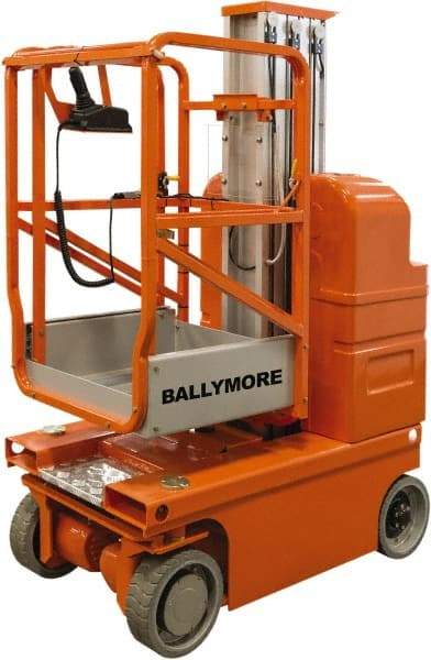 Ballymore - Cherry Pickers (Personal Lifts) Type: One Person Lift Type of Power: (4) 12 Volt Battery - Industrial Tool & Supply