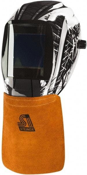 Steiner - Welding Helmet Bib with Hook & Loop Attachment - For All Welding Helmets - Industrial Tool & Supply