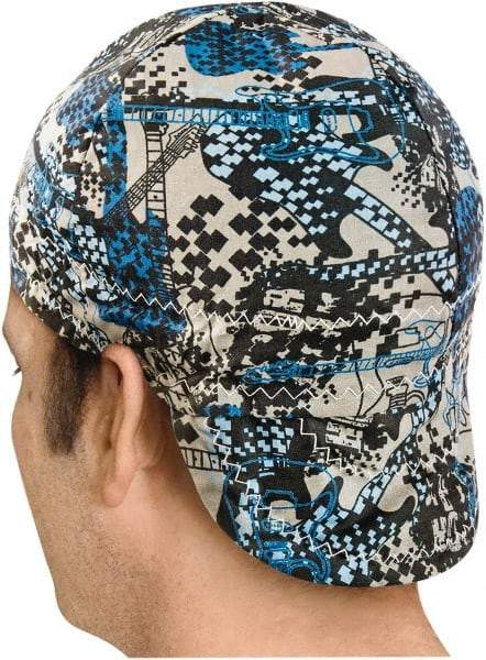 Steiner - Size Universal, General Purpose Elastic Neck Protection Cap - Assorted Color Pattern, Cotton - Industrial Tool & Supply