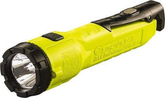 Streamlight - White LED Bulb, 140 Lumens, Industrial/Tactical Flashlight - Yellow Plastic Body, 3 AA Alkaline Batteries Not Included - Industrial Tool & Supply