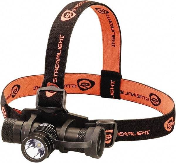 Streamlight - White LED Bulb, 1,000 Lumens, Hands-free Flashlight - Black Aluminum Body, 1 3.75V Lithium-Ion Battery Included - Industrial Tool & Supply