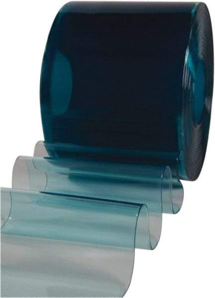 Clearway Door - Clear Low Temp Non-Reinforced Bulk Strip Roll Dock Curtain Strips - 16" Wide x 100' Long x 0.16" Thick - Industrial Tool & Supply
