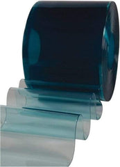 Clearway Door - Clear Low Temp Non-Reinforced Bulk Strip Roll Dock Curtain Strips - 16" Wide x 100' Long x 0.16" Thick - Industrial Tool & Supply