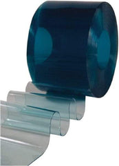Clearway Door - Clear Low Temp Non-Reinforced Bulk Strip Roll Dock Curtain Strips - 8" Wide x 300' Long x 0.08" Thick - Industrial Tool & Supply