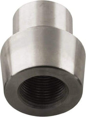 Made in USA - 3/8-24 Rod End Weldable Tube End - 5/8" Tube Size, Left Hand Thread - Industrial Tool & Supply