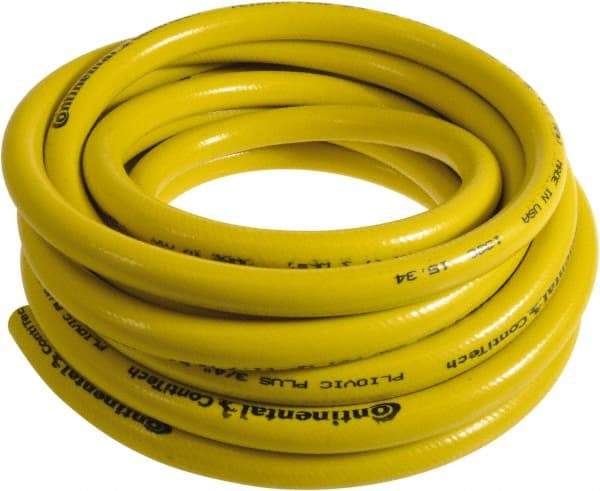 Continental ContiTech - 1" ID x 1.38" OD 200' Long Multipurpose Air Hose - 250 Working psi, -10 to 158°F, Yellow - Industrial Tool & Supply