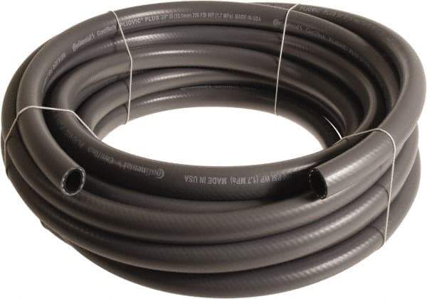 Continental ContiTech - 1" ID x 1.38" OD 200' Long Multipurpose Air Hose - 250 Working psi, -10 to 158°F, Gray - Industrial Tool & Supply
