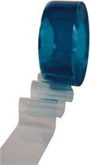 Clearway Door - Clear Low Temp Non-Reinforced QuickStrip Roll Dock Curtain Strips - 6" Wide x 300' Long x 0.06" Thick - Industrial Tool & Supply