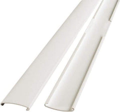 GridMAX - 4' Long x 1-1/16" Wide x 0.16" Thick, Vinyl Ceiling Grid Cover - ASTM E-84 Specification, White - Industrial Tool & Supply