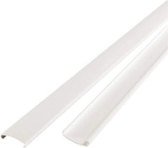 GridMAX - 23" Long x 1-1/16" Wide x 0.16" Thick, Vinyl Ceiling Grid Tee Cover - ASTM E-84 Specification, White - Industrial Tool & Supply