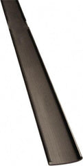 GridMAX - 4' Long x 1-1/16" Wide x 0.16" Thick, Vinyl Ceiling Grid Cover - ASTM E-84 Specification, Black - Industrial Tool & Supply