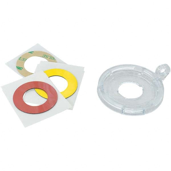 Brady - 1 5-Piece 0.87" Max Valve Handle, Polycarbonate Push-Button & Rotary Switch Lockout - Industrial Tool & Supply