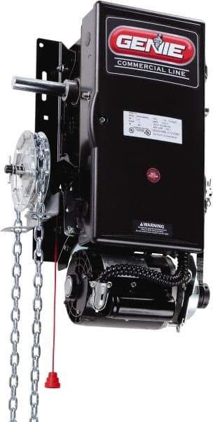 Genie - 1/2 hp 3 Phase Standard Duty Garage Door Hoist Operator Head with Brake - For Use with Maximum 24' High Sectional Door - Industrial Tool & Supply