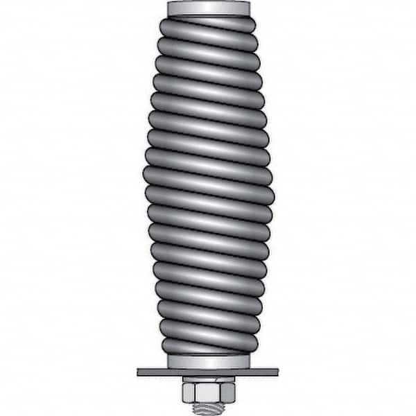 Checkers - Flag Pole Accessories Type: Hexagon Base Material: Steel w/Bright Zinc Finish - Industrial Tool & Supply