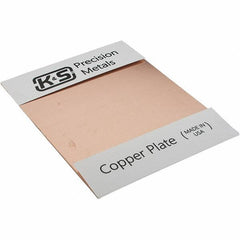 Made in USA - Copper Sheets Material: Copper Thickness (Decimal Inch): 0.0500 - Industrial Tool & Supply