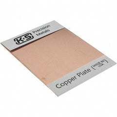 Made in USA - Copper Sheets Material: Copper Thickness (Decimal Inch): 0.0500 - Industrial Tool & Supply