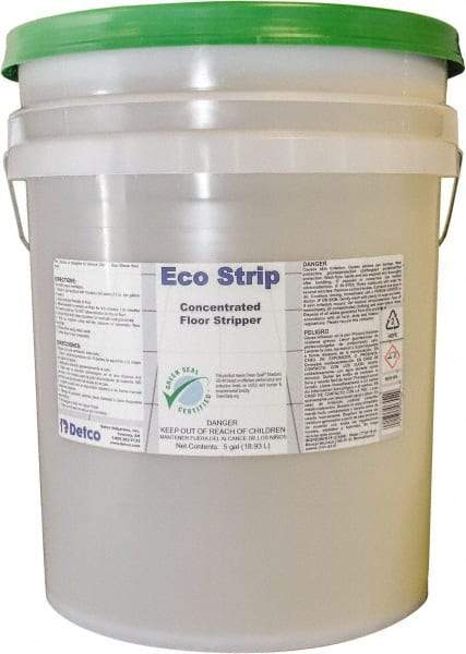 Detco - 5 Gal Pail Stripper - Use on Resilient Flooring - Industrial Tool & Supply