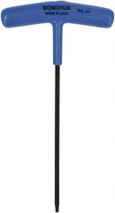 Bondhus - A5L-07 ASTER Recess Key - T-Handle Cushion Grip - Industrial Tool & Supply