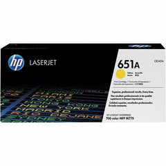 Hewlett-Packard - Yellow Toner Cartridge - Use with HP LaserJet Enterprise 700 Color MFP M775 - Industrial Tool & Supply