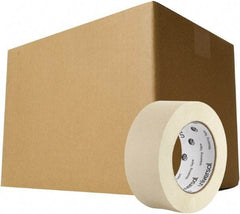 UNIVERSAL - 48mm Wide x 54.8 m Long Beige Crepe Paper Masking Tape - Series 6697, 5 mil Thick, 19 In/Lb Tensile Strength - Industrial Tool & Supply